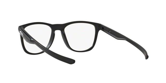 Brillen Oakley Trillbe OX 8130 (813001) farbe matte black form rund gläser demo lens