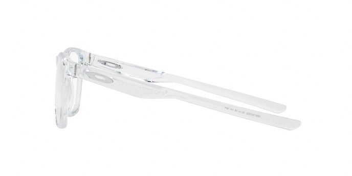 Occhiali da vista Oakley Trillbe OX 8130 (813003) colore polished clear forma rotondo lenti demo lens