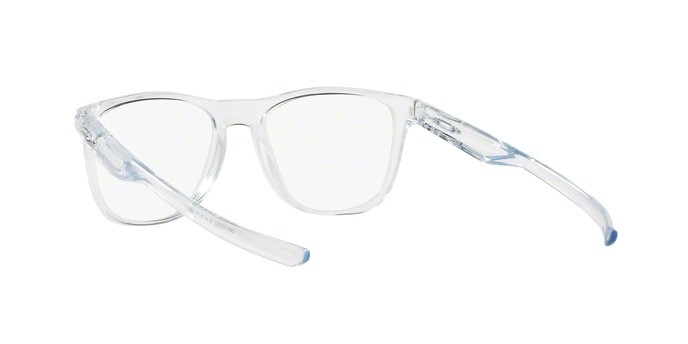 Occhiali da vista Oakley Trillbe OX 8130 (813003) colore polished clear forma rotondo lenti demo lens