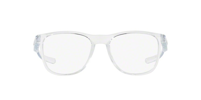 Occhiali da vista Oakley Trillbe OX 8130 (813003) colore polished clear forma rotondo lenti demo lens