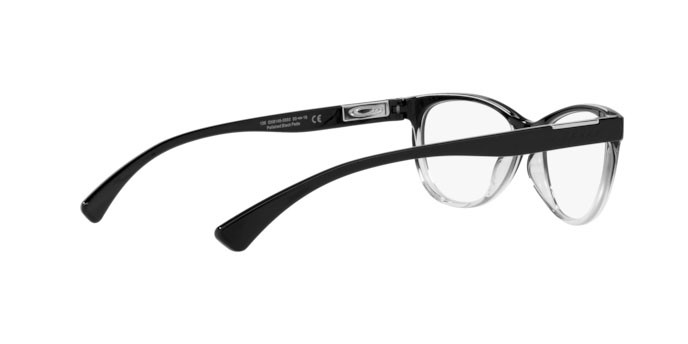 Brillen Oakley Plungeline OX 8146 (814608) farbe polished black fade form rund gläser demo lens