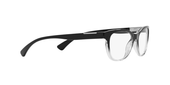 Brillen Oakley Plungeline OX 8146 (814608) farbe polished black fade form rund gläser demo lens