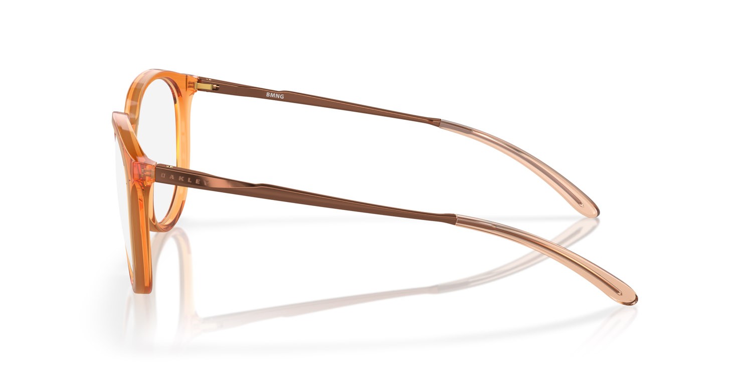 Brillen Oakley Bmng OX 8150 (815005) farbe polished transparent ginger form rund gläser lente demo