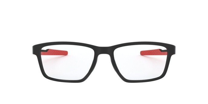 Brillen Oakley Metalink OX 8153 (815306) farbe satin black form rechteckig gläser clear