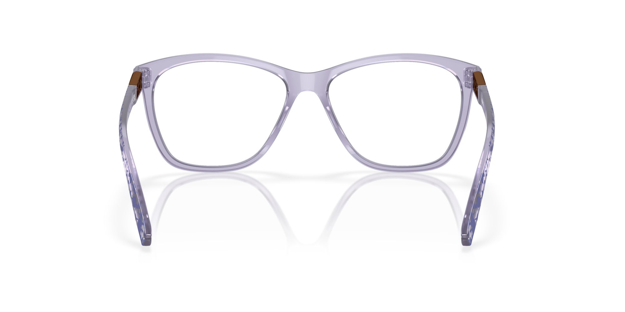 Brillen Oakley Alias OX 8155 (815510) farbe polished trans lilac form rund gläser lente demo