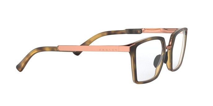 Brillen Oakley Sideswept rx OX 8160 (816002) farbe satin brown tortoise form quadratisch gläser clear