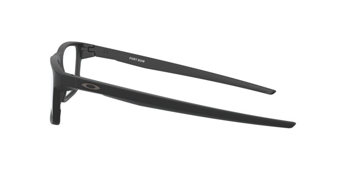 Brillen Oakley Port bow OX 8164 (816401) farbe satin black form rechteckig gläser clear