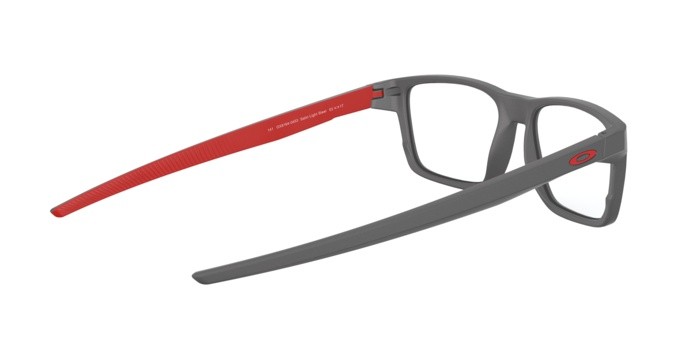 Brillen Oakley Port bow OX 8164 (816404) farbe satin light steel form rechteckig gläser clear