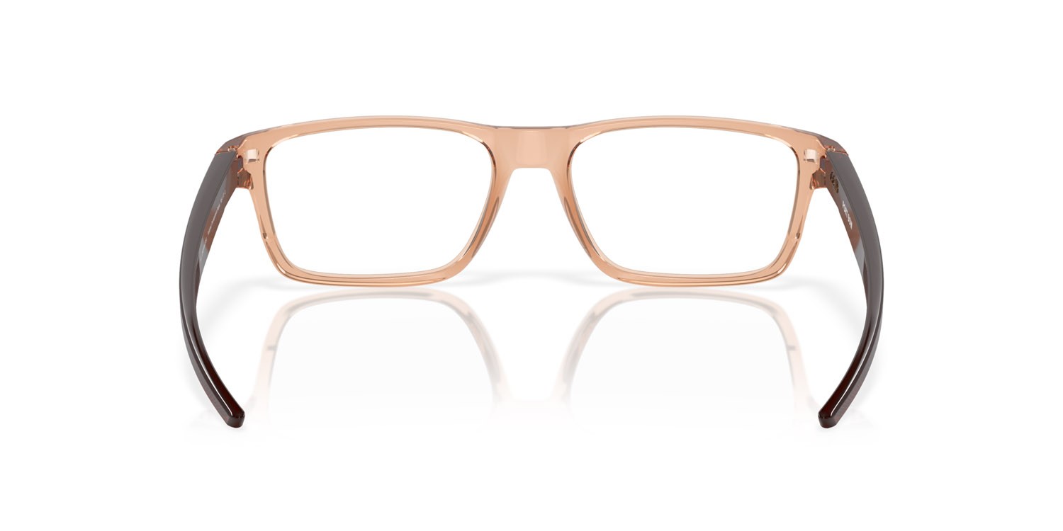 Brillen Oakley Port Bow OX 8164 (816407) farbe polished transparent sepia form rechteckig gläser lente demo