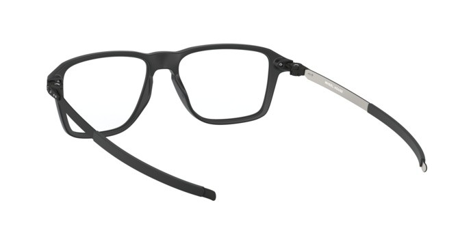 Brillen Oakley Wheel house OX 8166 (816601) farbe satin black form quadratisch gläser clear