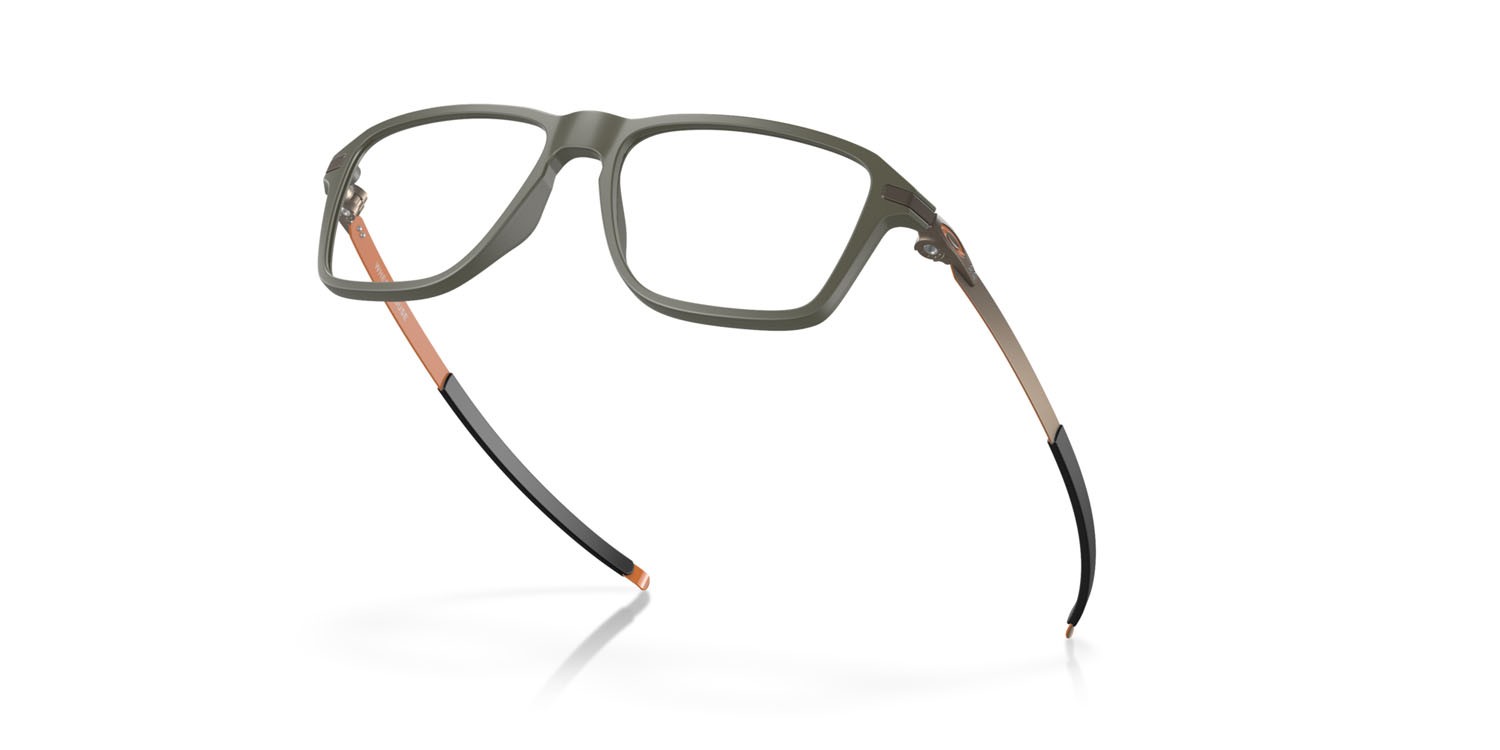 Brillen Oakley Wheel House OX 8166 (816607) farbe verde oliva opaco form quadratisch gläser lente demo