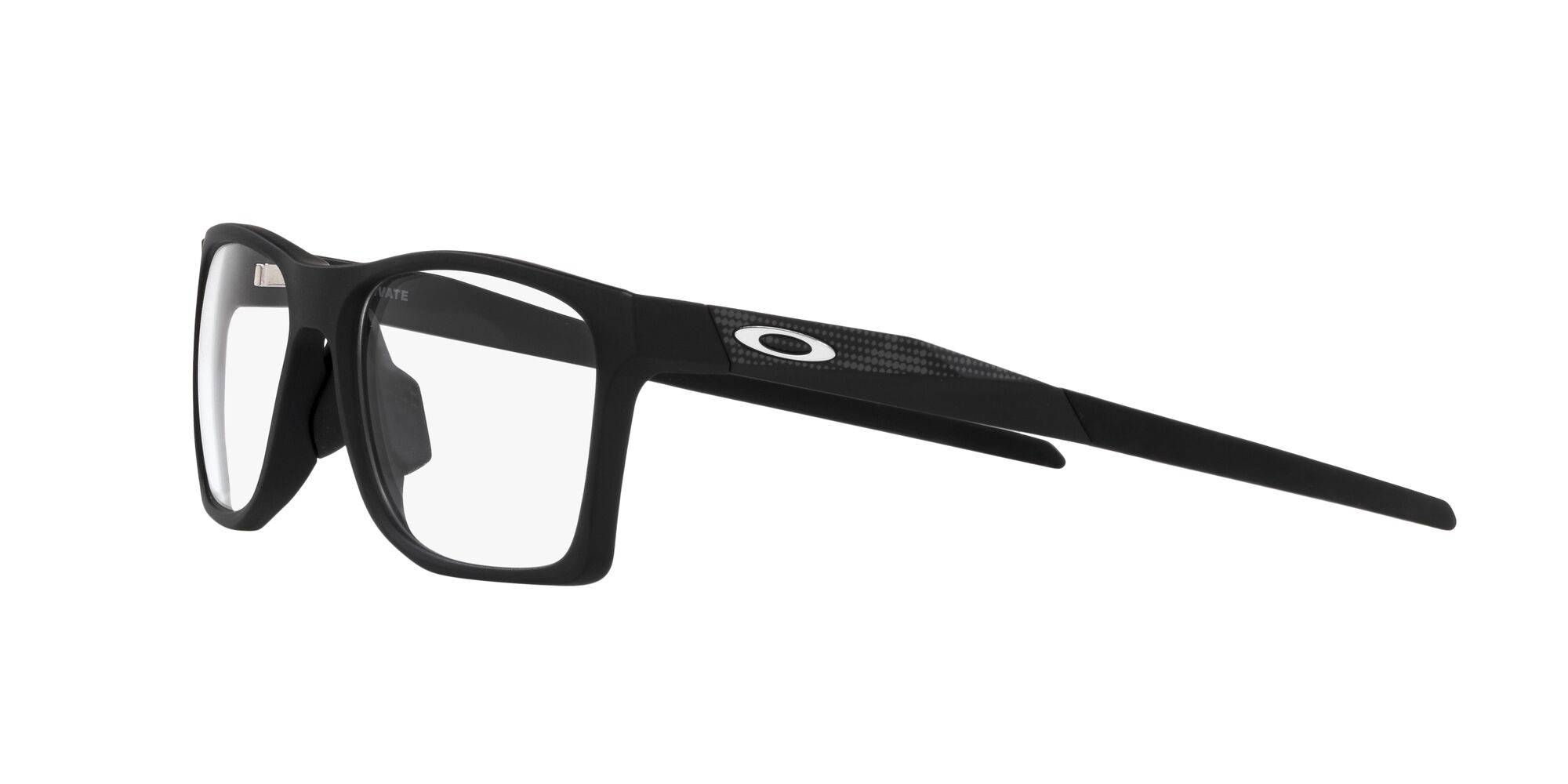 Brillen Oakley Activate OX 8173 (817307) farbe nero satinato form quadratisch gläser lente demo