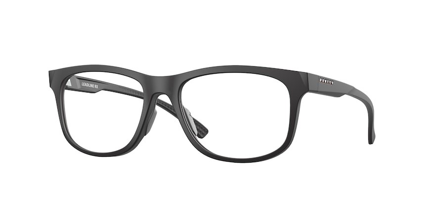 Brillen Oakley Leadline rx OX 8175 (817501) farbe velvet black form rund gläser clear