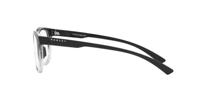 Brillen Oakley Leadline RX OX 8175 (817505) farbe polished black fade form rund gläser demo lens