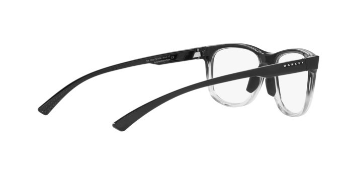 Brillen Oakley Leadline RX OX 8175 (817505) farbe polished black fade form rund gläser demo lens
