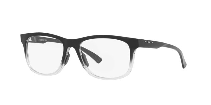 Brillen Oakley Leadline RX OX 8175 (817505) farbe polished black fade form rund gläser demo lens