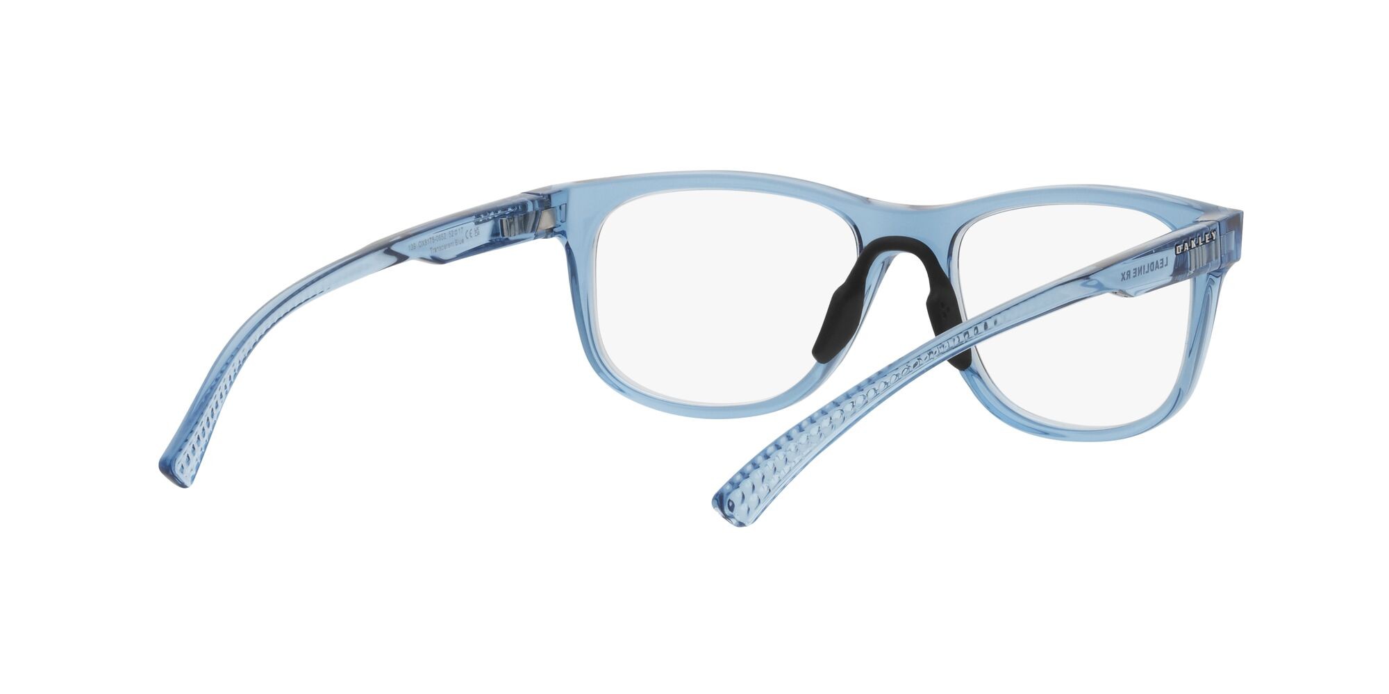 Brillen Oakley Leadline Rx OX 8175 (817506) farbe blu trasparente form quadratisch gläser lente demo