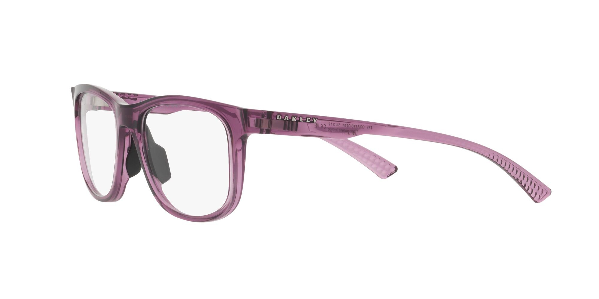Brillen Oakley Leadline Rx OX 8175 (817507) farbe transparent indigo form quadratisch gläser lente demo