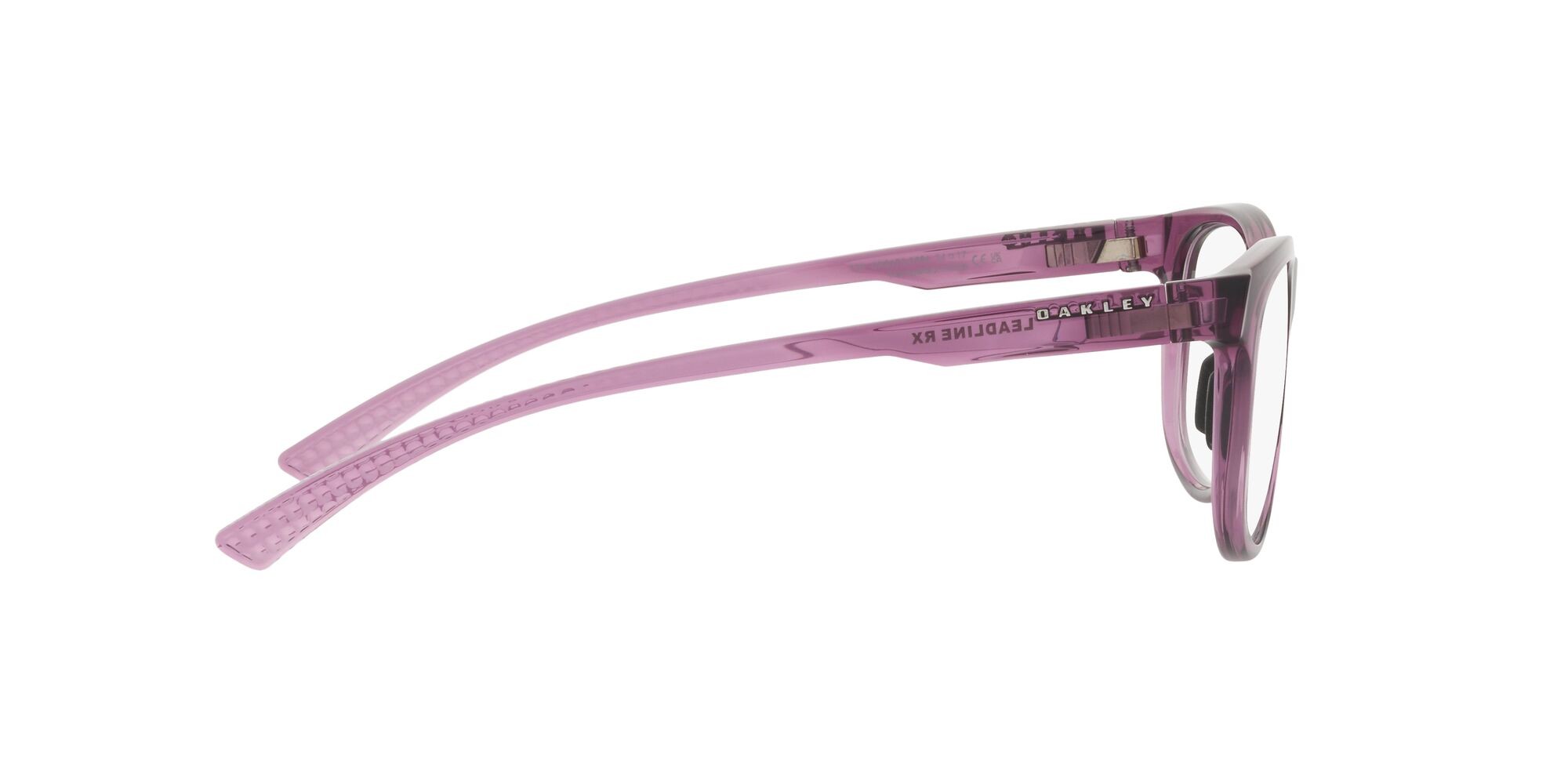 Brillen Oakley Leadline Rx OX 8175 (817507) farbe transparent indigo form quadratisch gläser lente demo