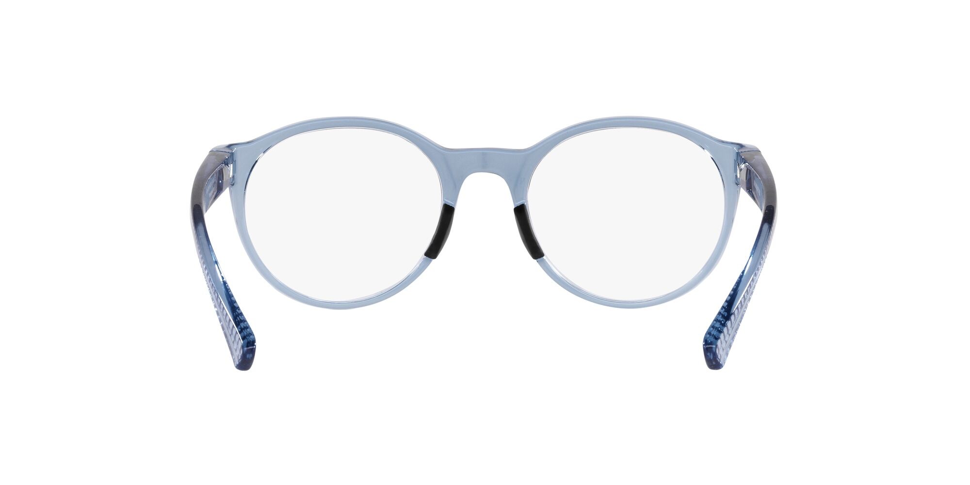 Brillen Oakley Spindrift Rx OX 8176 (817607) farbe blu trasparente form rund gläser lente demo
