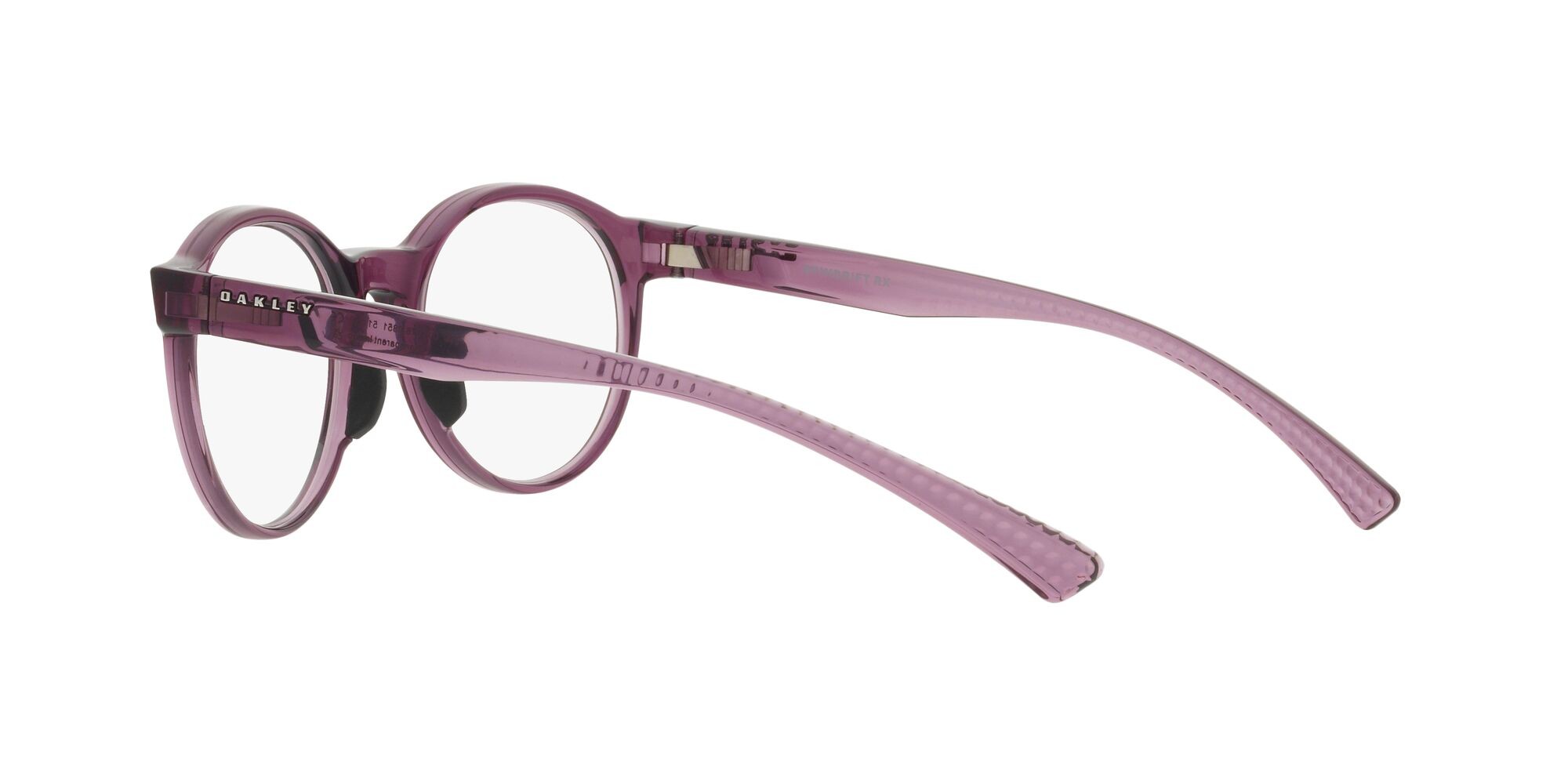 Brillen Oakley Spindrift Rx OX 8176 (817608) farbe transparent indigo form rund gläser lente demo