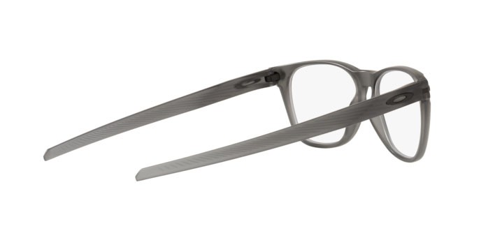 Brillen Oakley Ojector rx OX 8177 (817702) farbe satin grey smoke form quadratisch gläser demo lens
