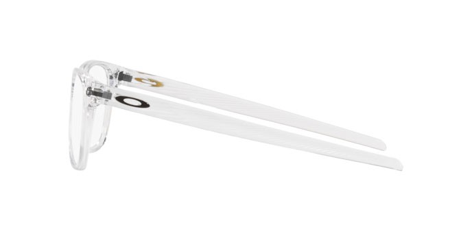 Brillen Oakley Ojector rx OX 8177 (817703) farbe polished clear form quadratisch gläser demo lens