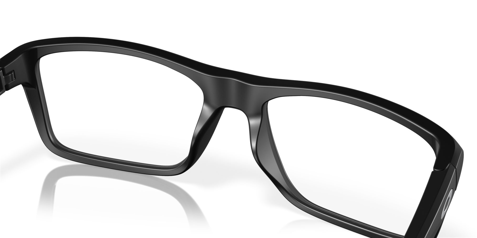 Brillen Oakley Rafter OX 8178 (817801) farbe nero satinato form rechteckig gläser lente demo