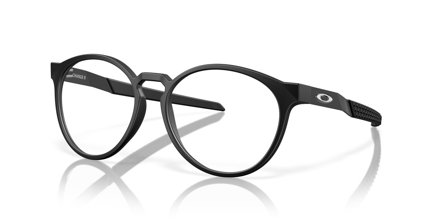 Brillen Oakley Exchange R OX 8184 (818401) farbe nero satinato form rund gläser lente demo
