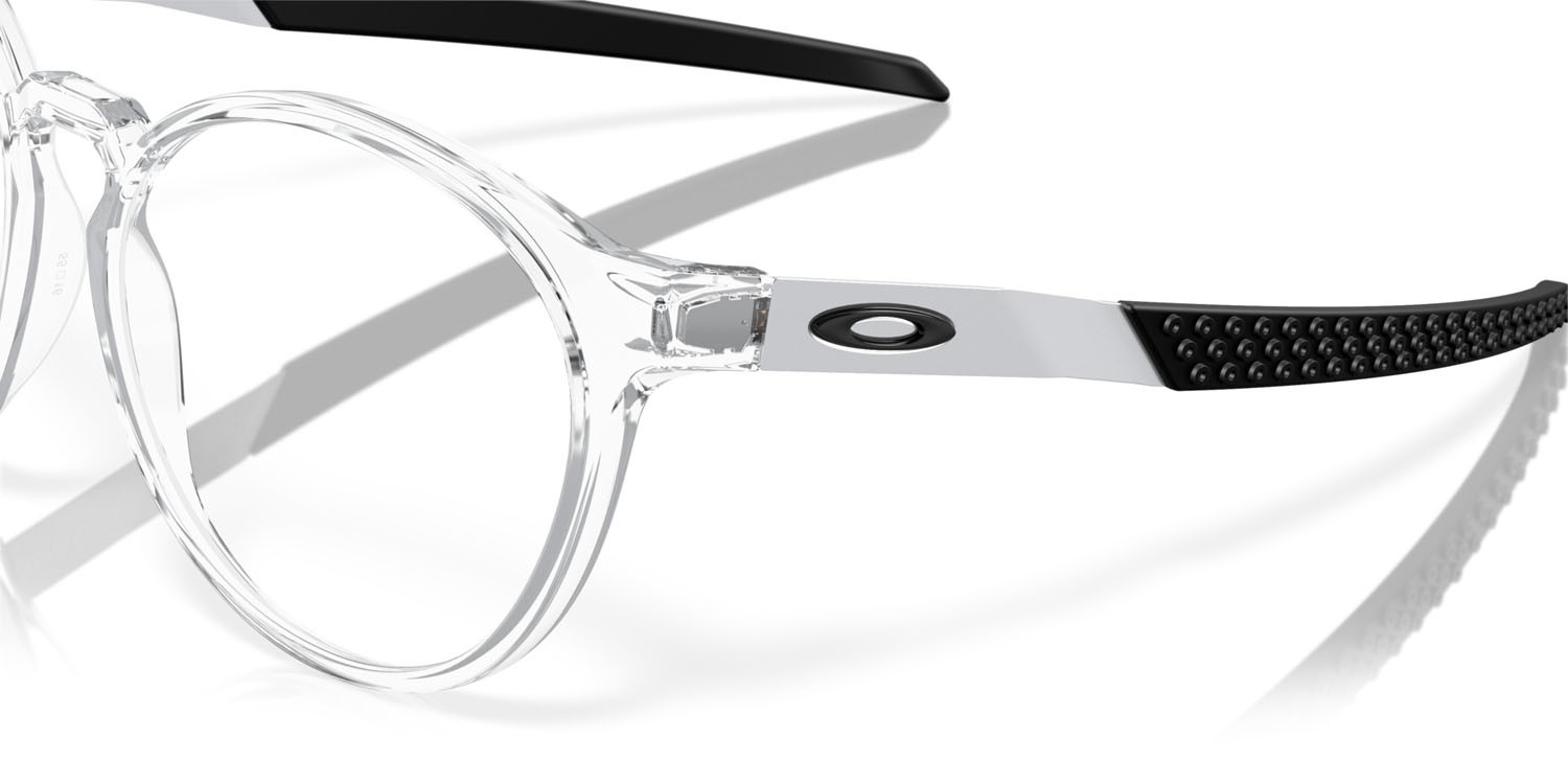 Brillen Oakley Exchange R OX 8184 (818403) farbe trasparente lucido form rund gläser lente demo