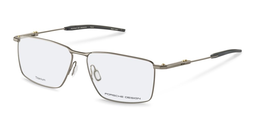 Occhiali da vista Porsche Design P81007 (D000) colore dark grey, grey 