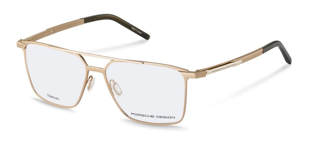 Occhiali da vista Porsche Design P8392 (C) colore gold - olive 