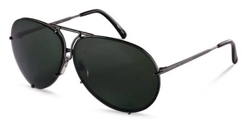 Sonnenbrillen Porsche Design P8478 (C) farbe grey matt gläser antiriflesso - green