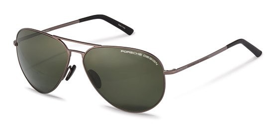 Sonnenbrillen Porsche Design P8508 (Q) farbe brown gläser antiriflesso - grey green