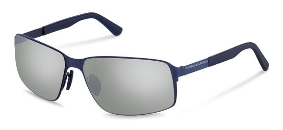 Sonnenbrillen Porsche Design P8565 (F) farbe blue gläser red mirror silver
