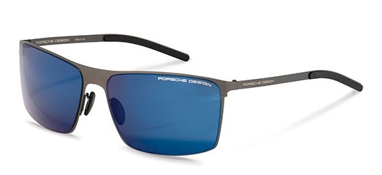 Sonnenbrillen Porsche Design P8667 (C) farbe grey gläser blue - mirror blue