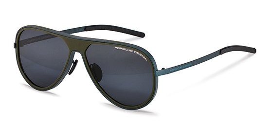 Sonnenbrillen Porsche Design P8684 (C) farbe blue - olive gläser antiriflesso - blue mirror silver