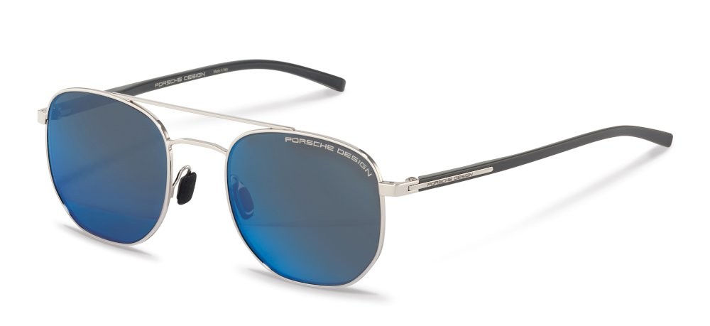 Sunglasses Porsche Design P8695 (D) color palladium lenses blue / mirror blue