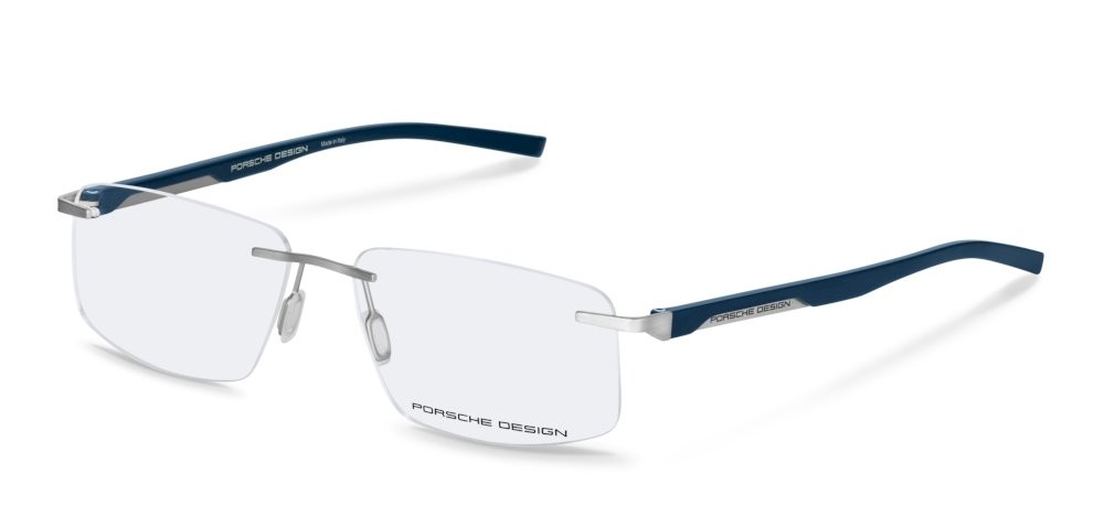 Occhiali da vista Porsche Design P8748 (B0S1) colore palladium - blue 