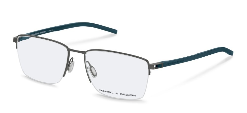 Eyeglasses Porsche Design P8757 (C000) color dark grey - blue 