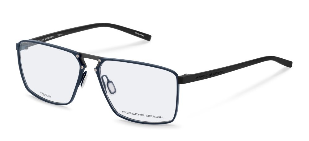 Eyeglasses Porsche Design P8764 (E000) color dark blue/grey 