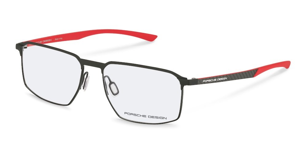 Eyeglasses Porsche Design P8772 (A000) color black/red 