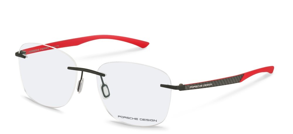 Eyeglasses Porsche Design P8774 (A0S2) color black/red 