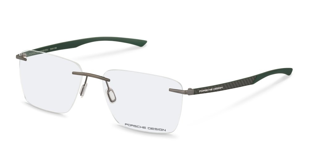 Brillen Porsche Design P8774 (B0S1) farbe dark grey/dark green 