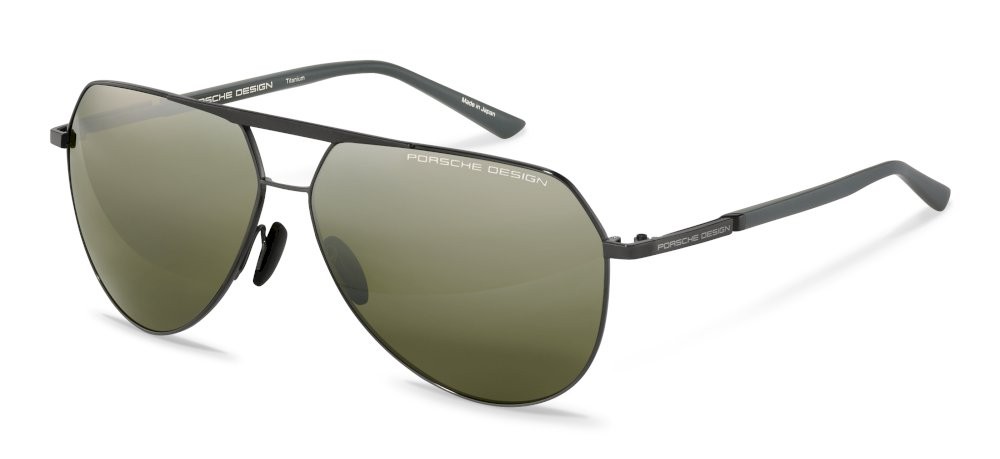 Sonnenbrillen Porsche Design P8931 (A) farbe black gläser antiriflesso - green/mirror blue