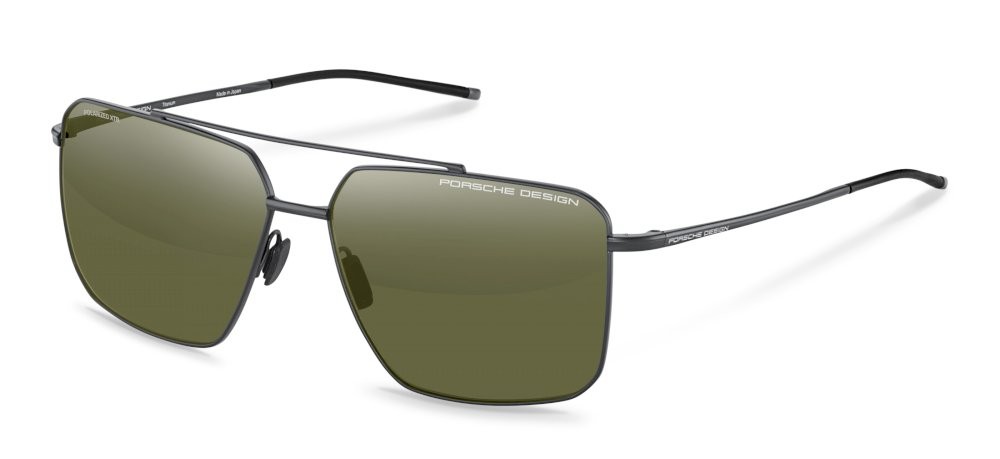 Sunglasses Porsche Design P8936 (C) color grey - black lenses antiriflesso - green/mirror blue