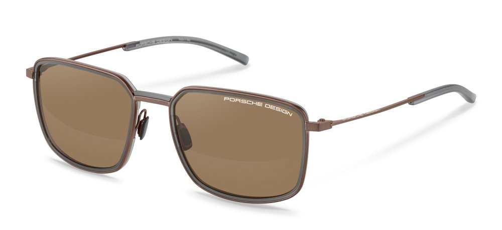 Sunglasses Porsche Design P8941 (C629) color brown - grey lenses antiriflesso - brown