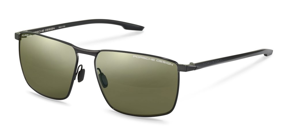 Sunglasses Porsche Design P8948 (B) color grey - black lenses antiriflesso - green/mirror blue