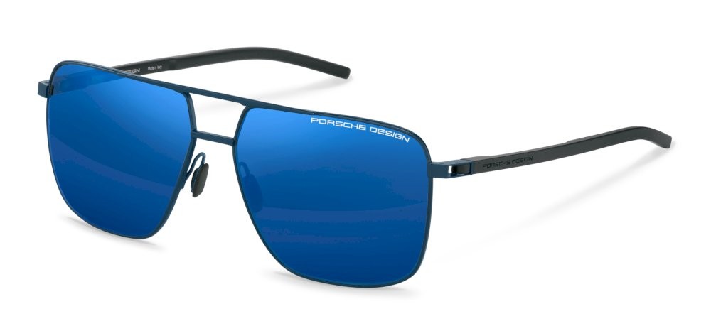 Occhiali da sole Porsche Design P8963 (C775) colore blue - black lenti blue - mirror blue