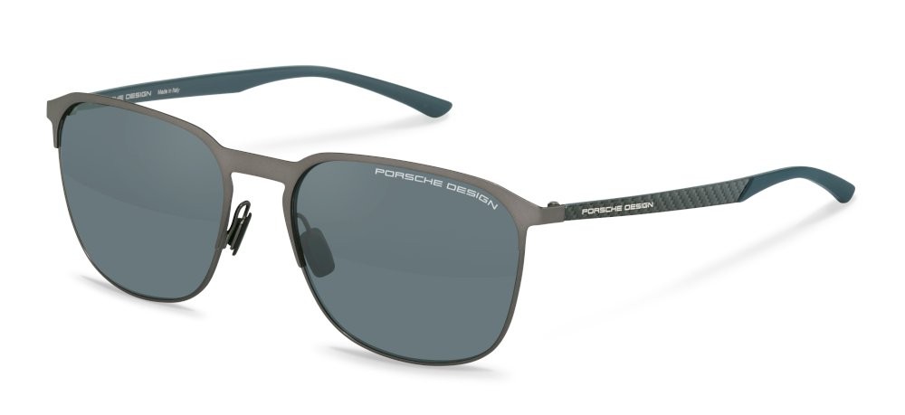 Sonnenbrillen Porsche Design P8979 (D731) farbe grey/grey blue gläser blue/mirror gun